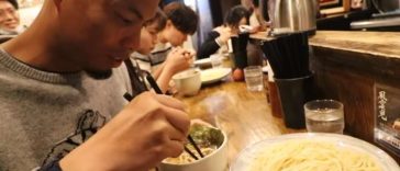 English video lesson: Ramen Culture Shock. Listening comprehension, vocabulary, grammar: and / but