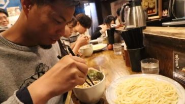 English video lesson: Ramen Culture Shock. Listening comprehension, vocabulary, grammar: and / but